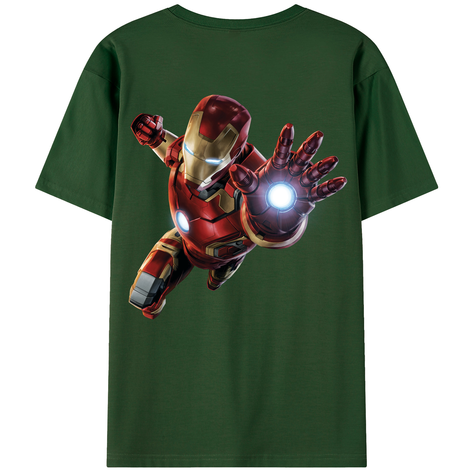 （画像用） アベンジャーズ The Avengers 綿100％半袖Tシャツ（背面プリント）